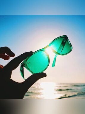 NIB Rainbow OPTX Translucent Sunglasses